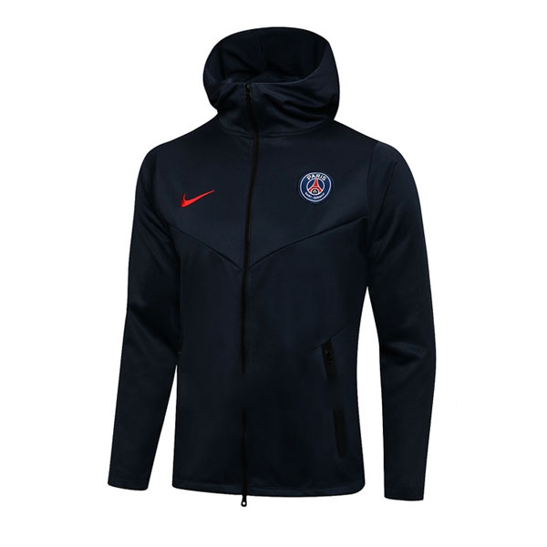 Chaqueta con Capucha Paris Saint Germain 2021-22 Azul